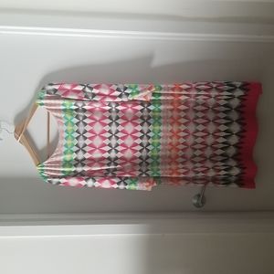 Plus Size Eliza J Knee Length Mod Dress